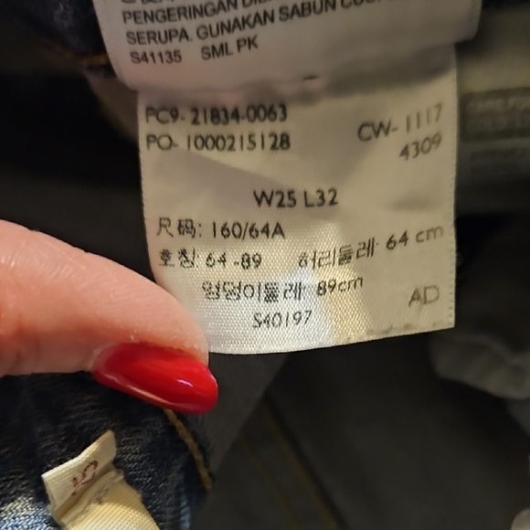 Levi's Light Blue Straight Leg Women's Jeans - Picture 8 of 9